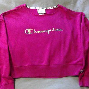 Cropped Champion sweatshirt
